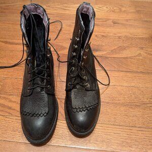 Ariat lace up boots